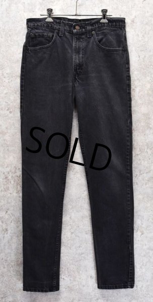 画像3: 【ビンテージ】【USA製】【LEVI'S】【リーバイス】５１２【512】【黒】【デニムパンツ】【32ｘ34】  (3)