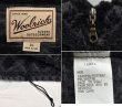 画像2: 90's USA製【ビンテージ】【ウールリッチ】【Woolrich】【チャコールＸ黒】ネイティブ柄【ハーフジップ】【フリースジャケット】プルオーバー【サイズＭ】  (2)