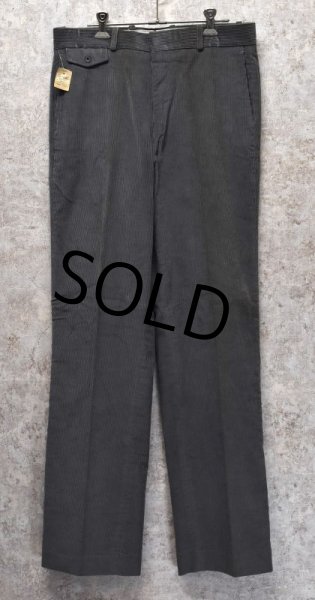 画像3: デッドストック【USA製】【W.F.FARAH】【W.F.ファーラー】【グレー】【コーデュロイパンツ】【コーデュロイスラックス】【32x32】  (3)