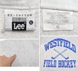 画像2: 90's【USA製】ビンテージ【LEE】【リー】【グレーｘ青】【WESTFIELD　FIELD HOCKY】【スウェット】【サイズXL】  (2)