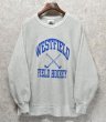 画像1: 90's【USA製】ビンテージ【LEE】【リー】【グレーｘ青】【WESTFIELD　FIELD HOCKY】【スウェット】【サイズXL】  (1)