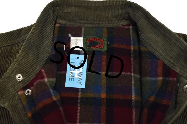 画像5: 90's~【ビンテージ】【BOSTON TRADERS】【ボストン トレーダーズ】M-65タイプ【チェック裏地】【中綿入り】【コーデュロイジャケット】【ＸＬ】  (5)