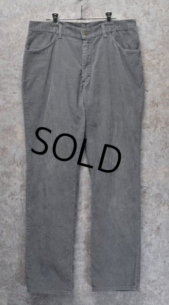 画像2: 【ビンテージ】【USA製】【L.L.Bean】LLビーン【グレー】【コーデュロイパンツ】【35X32】  (2)
