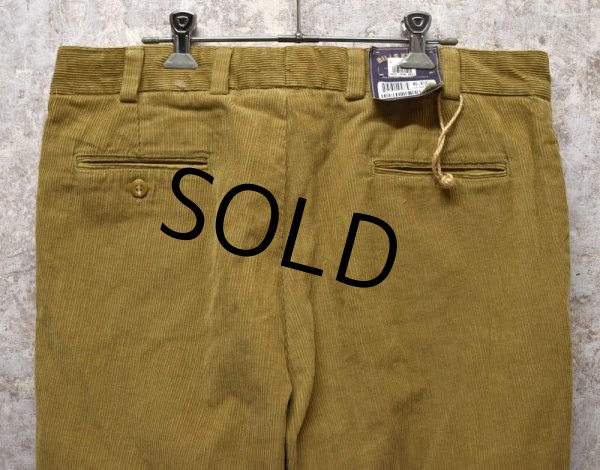 画像5: 90's【USA製】【デッドストック】【BILLS KHAKIS】【ビルズカーキ】【ブラウン】【コーデュロイパンツ】【コーデュロイスラックス】【ｗ34】  (5)