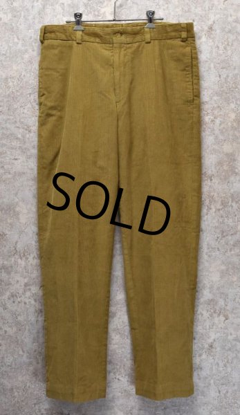画像3: 90's【USA製】【デッドストック】【BILLS KHAKIS】【ビルズカーキ】【ブラウン】【コーデュロイパンツ】【コーデュロイスラックス】【ｗ34】  (3)