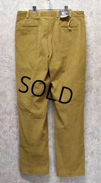 画像4: 90's【USA製】【デッドストック】【BILLS KHAKIS】【ビルズカーキ】【ブラウン】【コーデュロイパンツ】【コーデュロイスラックス】【ｗ34】  (4)