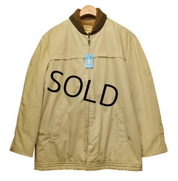 画像1: 70's【USA製】【ビンテージ】【WOOLENWEAR】【ベージュ】【ファラオコート】【サイズＬ】  (1)