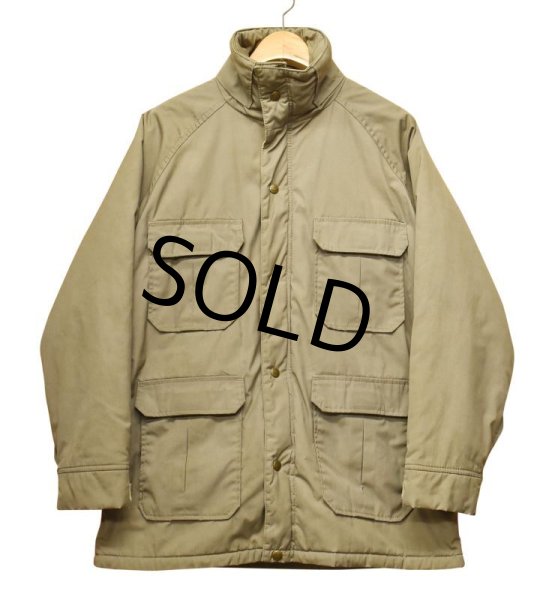 画像1: 【80’s】ビンテージ【ウールリッチ】WOOLRICH【中綿入りジャケット】【ベージュ】【レディース】【サイズW-L】  (1)