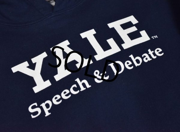 画像4: 【チャンピオン】【YALE大学】YALE【イエール大学】【カレッジパーカー】紺【サイズXＬ】  (4)