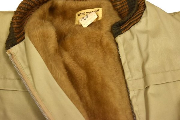 画像5: 70's【USA製】【ビンテージ】【WOOLENWEAR】【ベージュ】【ファラオコート】【サイズL】  (5)