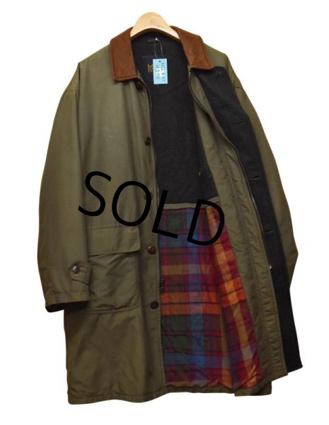 画像5: 【USA製】【ビンテージ】【NEWPORT HARBOR】ニューポートハーバー【シンサレート】コート【オリーブ×茶】  (5)