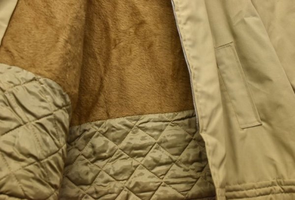画像4: 70's【USA製】【ビンテージ】【WOOLENWEAR】【ベージュ】【ファラオコート】【サイズL】  (4)