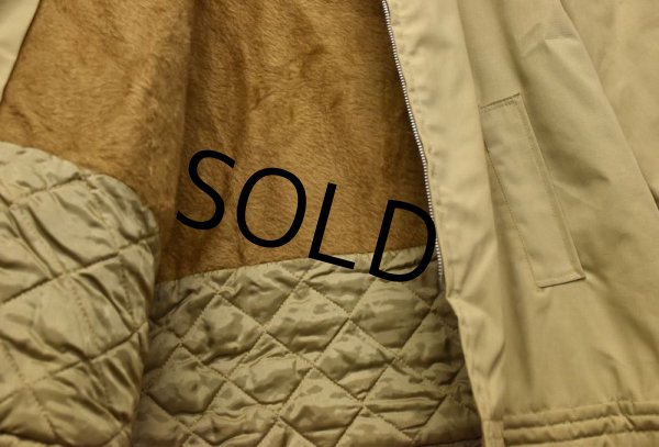 画像4: 70's【USA製】【ビンテージ】【WOOLENWEAR】【ベージュ】【ファラオコート】【サイズＬ】  (4)