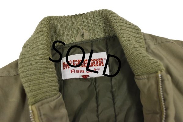 画像4: 【70's】ビンテージ【マクレガー】【McGREGOR】【Ram Jet】【ラムジェット】中綿入りコート 【ファラオコート】【サイズ38】  (4)