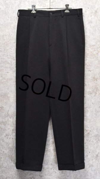 画像2: 【ビンテージ】【イタリー製】【Donna Karan New York 】DKNY【ダナ・キャラン・ニューヨーク】【ワンタック】【ウールｘ レーヨンスラックス】【サイズ３２】  (2)