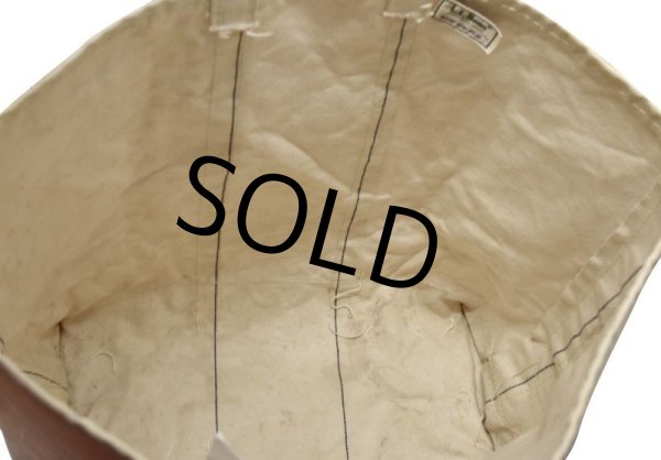 画像7: 【ビンテージ】【80’s】【L.L.bean】【エルエルビーン】白x緑【キャンバス】【トートバッグ】【キャンパストート】  (7)