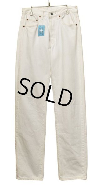画像2: 【ビンテージ】【USA製】【LEVI'S】【リーバイス５０１】501【デニムパンツ】白【29x34】  (2)