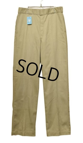 画像2: 【USA製】【ビンテージ】【ディッキーズ】【Dickies】【ベージュ】【ワークパンツ】【33ｘ32】  (2)