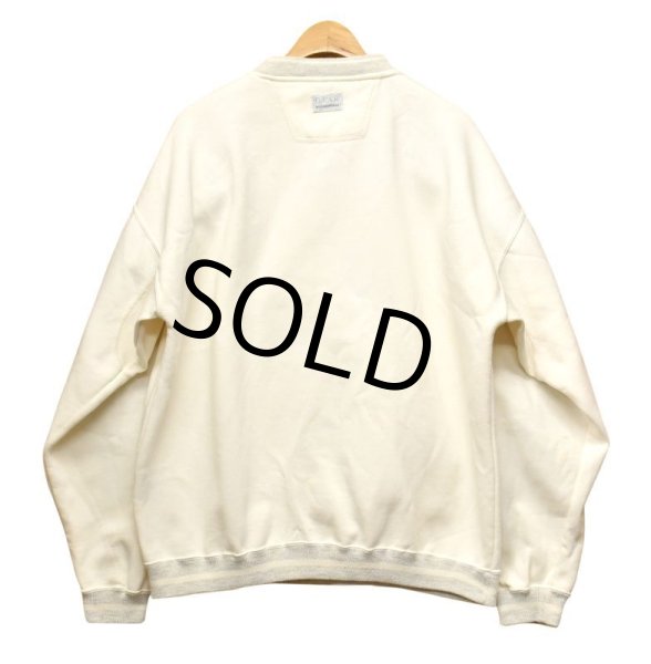 画像3: 【ビンテージ】【GEAR for sports】【ギア フォー スポーツ】【DUKE】【デューク】【生成り】【ヘンリーネックスウェット】【サイズＸＬ】  (3)