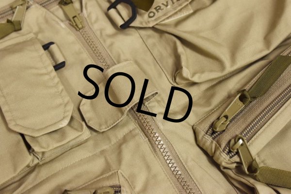 画像5: 【ビンテージ】【ORVIS】【オービス】【フィッシングベスト】【ハンティングベスト】ベージュ【サイズL】  (5)