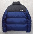 画像3: ノースフェイス【THE NORTH FACE】【ヌプシダウンジャケット】【ヌプシ700】【黒×紺】【サイズM】  (3)