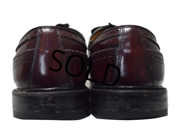 画像6: 【USA製】【ビンテージ】【HANOVER】【ハノーバー】ブラウン【ウィングチップ】レザーシューズ【91/2 EC】  (6)