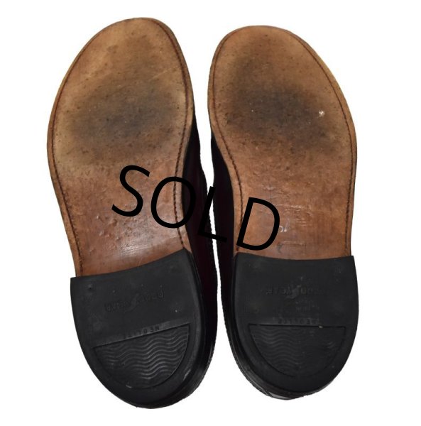 画像4: 【USA製】【ビンテージ】【HANOVER】【ハノーバー】ブラウン【ウィングチップ】レザーシューズ【91/2 EC】  (4)