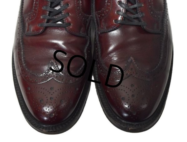 画像5: 【USA製】【ビンテージ】【HANOVER】【ハノーバー】ブラウン【ウィングチップ】レザーシューズ【91/2 EC】  (5)