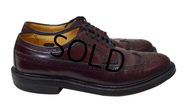 画像3: 【USA製】【ビンテージ】【HANOVER】【ハノーバー】ブラウン【ウィングチップ】レザーシューズ【91/2 EC】  (3)