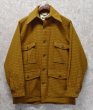 画像1: ~80's【USA製】【ビンテージ】【ウールリッチ】【Woolrich】【チェック柄】【ウールジャケット】からし色【サイズＭ】  (1)