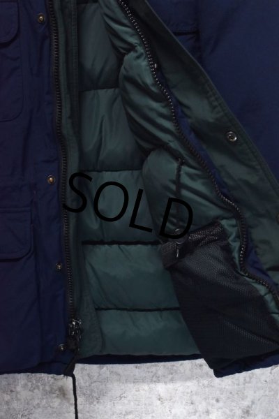 画像7: 90's【ビンテージ】【Eddie Bauer】【エディーバウアー】【リッジライン】【ゴアテックス】【紺ｘ緑裏地】【ダウンジャケット】【サイズS】  (7)