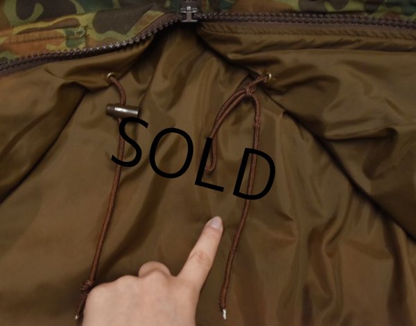 画像4: ~80's【USA製】【ビンテージ】【ウールリッチ】【Woolrich】ダックハンター【カモフラ】【ハンティングジャケット】【サイズＭ程度】  (4)