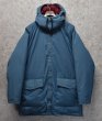 画像1: 70's~【ビンテージ】【ウールリッチ】【Woolrich】【青×エンジ】【中綿ダウンジャケット】中綿入りマウンテンパーカー【マウンテンパーカー】【サイズＸＬ】  (1)