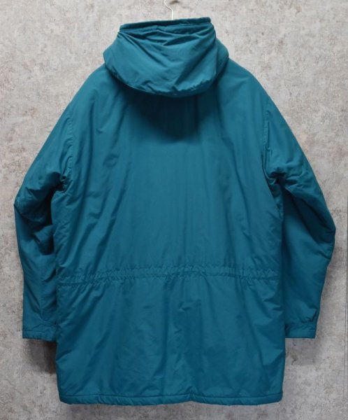 画像3: 80's【USA製】【ビンテージ】【LLビーン】【L.L.bean】【ターコイズ】ペノブスコットパーカー【PENOBSCOT PARKA】【マウンテンパーカー】【中綿入りジャケット】【サイズXL】  (3)