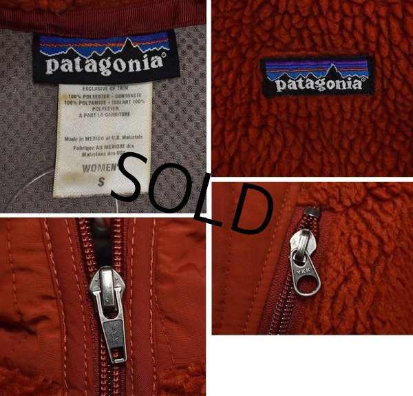 画像2: 【Patagonia】【パタゴニア】【00年製】【レトロX】【フリースジャケット】【赤】【レディースS】  (2)