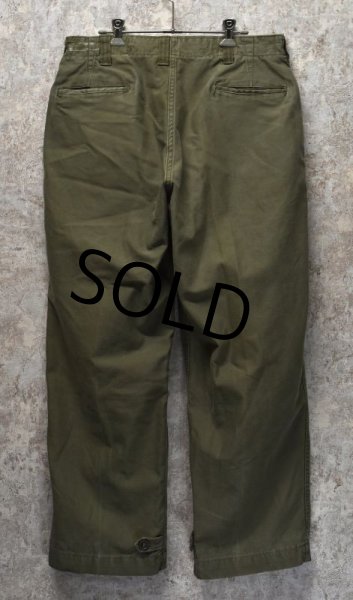 画像5: 40's【ビンテージ】【米軍実物】U.S.ARMY【M43】フィールドパンツ【W34程度】  (5)