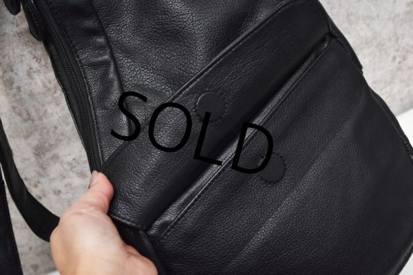 画像6: 【ビンテージ】【Healthy Back Bag】アメリバッグ【ヘルシーバックバッグ】黒【オールレザー】【ボディバッグ】  (6)