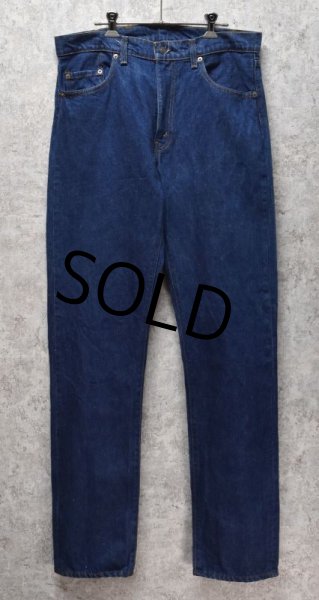 画像2: 80's【USA製】【ビンテージ】【LEVI'S】【リーバイス】【505】【黒カンヌキ】【デニムパンツ】【36x36】  (2)