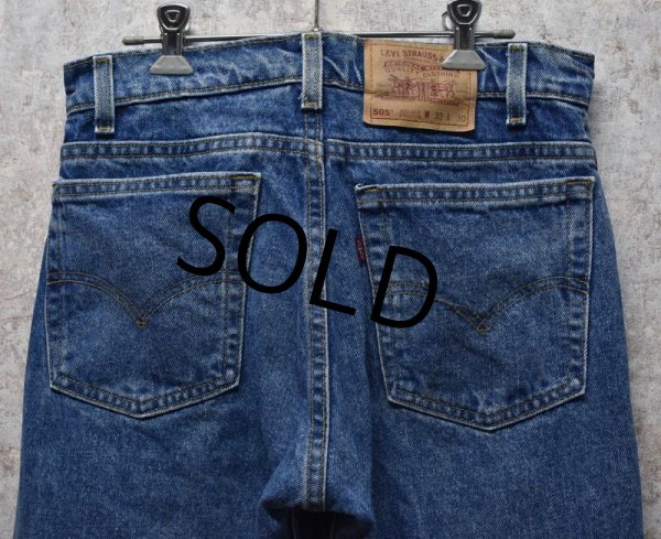 画像5: 【USA製】【ビンテージ】【LEVI'S】【リーバイス】【505】【デニムパンツ】【32ｘ30】  (5)