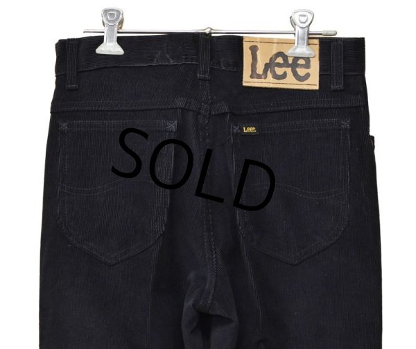 画像5: ほぼ未使用【USA製】【Lee】リー【黒】200【コーデュロイパンツ】【29ｘ32】  (5)