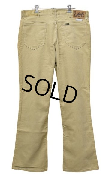 画像5: 【USA製】【デッドストック】【Lee】【リー】【ブーツカット】【ライトブラウン】【コーデュロイパンツ】【36x30】  (5)