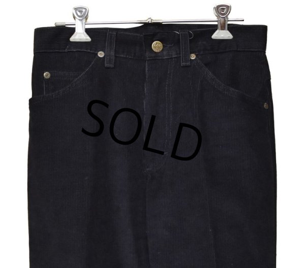 画像6: ほぼ未使用【USA製】【Lee】リー【黒】200【コーデュロイパンツ】【29ｘ32】  (6)