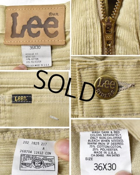 画像3: 【USA製】【デッドストック】【Lee】【リー】【ブーツカット】【ライトブラウン】【コーデュロイパンツ】【36x30】  (3)