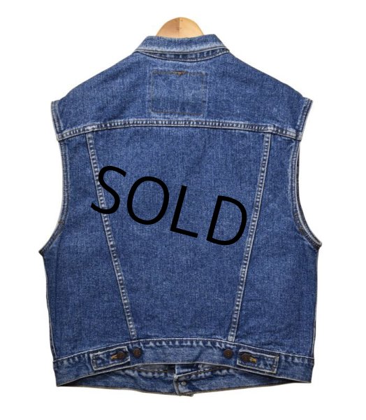 画像3: 【90's】【ビンテージ】【USA製】リーバイス【LEVI'S】【70595-4891】デカパッチ【デニムベスト】【サイズL】  (3)