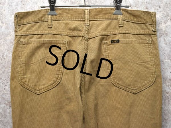 画像4: 【USA製】【Lee】【リー】【ブーツカット】【ライトブラウン】【コーデュロイパンツ】【w36】  (4)