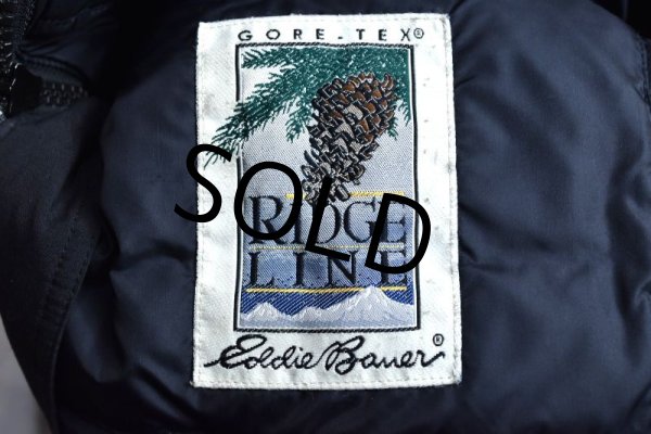 画像3: 【ビンテージ】【Eddie Bauer】【エディーバウアー】【黒】【GORE-TEX】【RIDGE LINE】【ダウンジャケット】【サイズM】  (3)