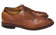 画像3: 【USA製】【アレンエドモンズ】【Allen Edmonds】weybridge【ブラウン】【プレーントゥ】【メダリオン】【内羽】【9D】【27cm程度】  (3)