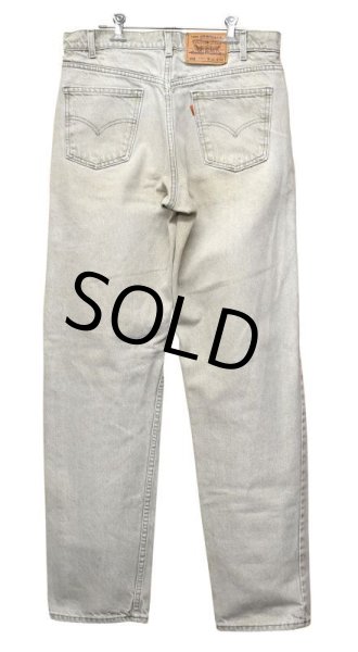 画像4: USA製【ビンテージ】【LEVI'S】【リーバイス】【550】【550】【ベージュグレー】【デニムパンツ】【34x34】  (4)