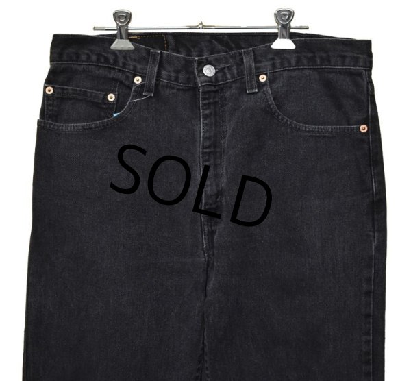 画像6: 【USA製】【ビンテージ】【LEVI'S】【リーバイス505】505【黒】【デニムパンツ】ブラックデニム【33x32】  (6)