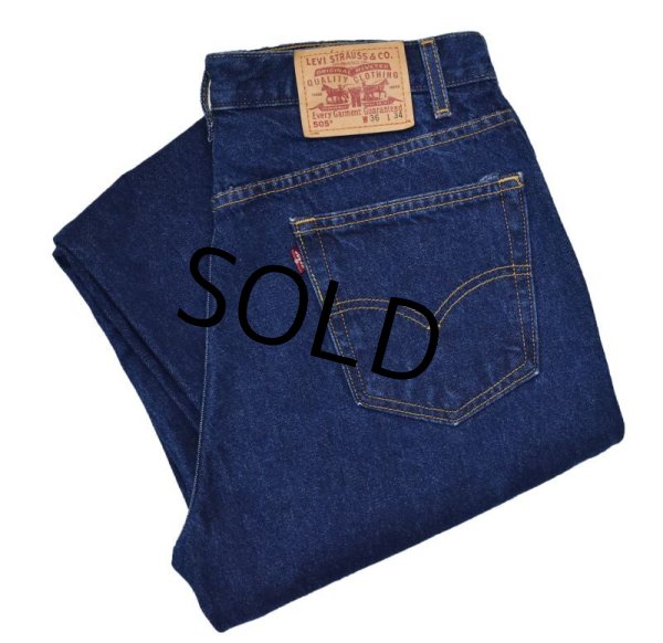 画像1: 【メキシコ製】【ビンテージ】【LEVI'S】【リーバイス】【505】【デニムパンツ】【36ｘ34】  (1)